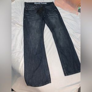 Men’s size 32 xtreme couture bootcut Newport dark jeans new with tags